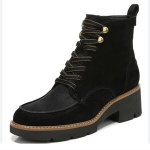 Naturalizer Women's Dara Black Boots, Lace-Up